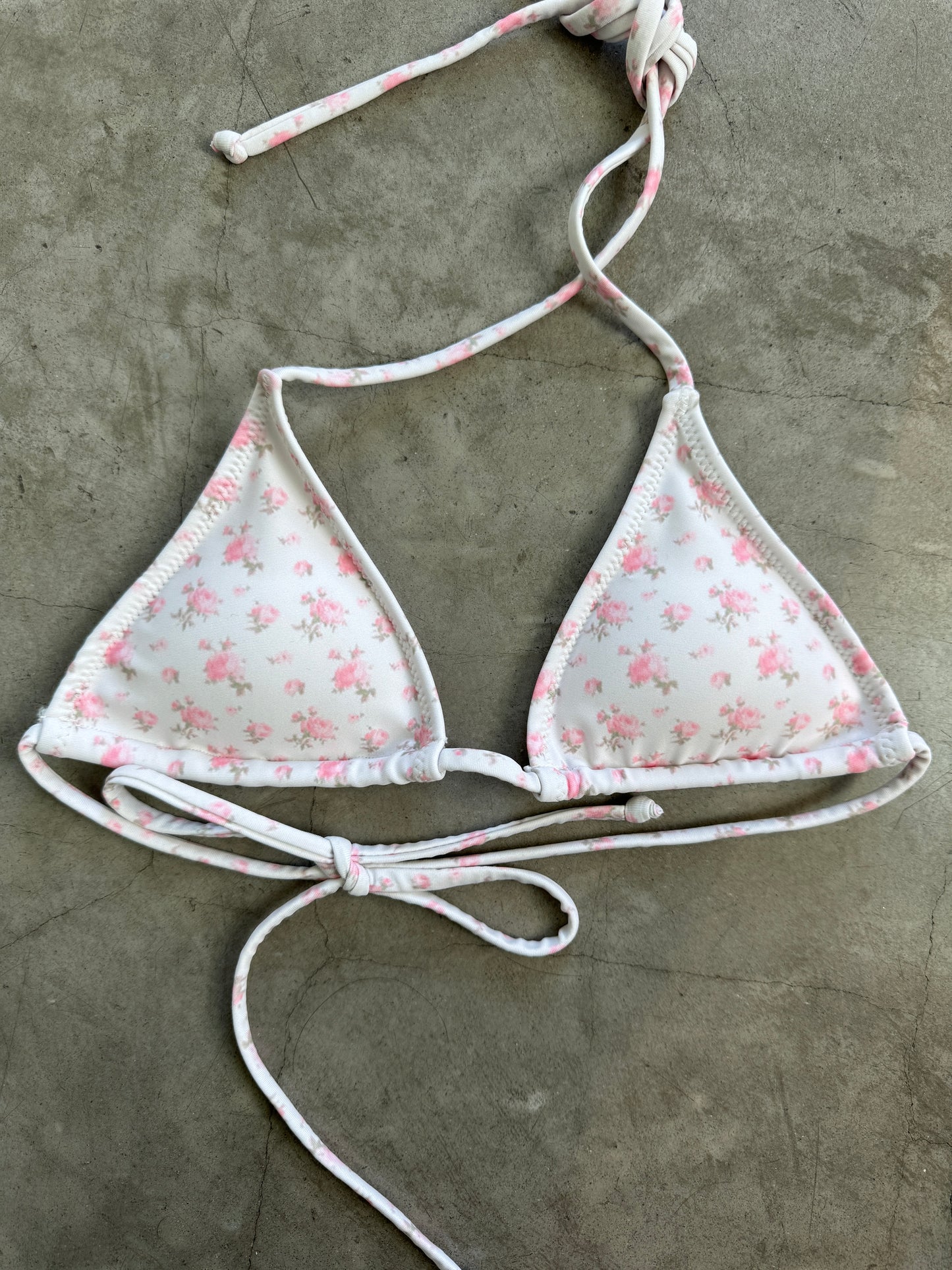 Rose Bikini Top